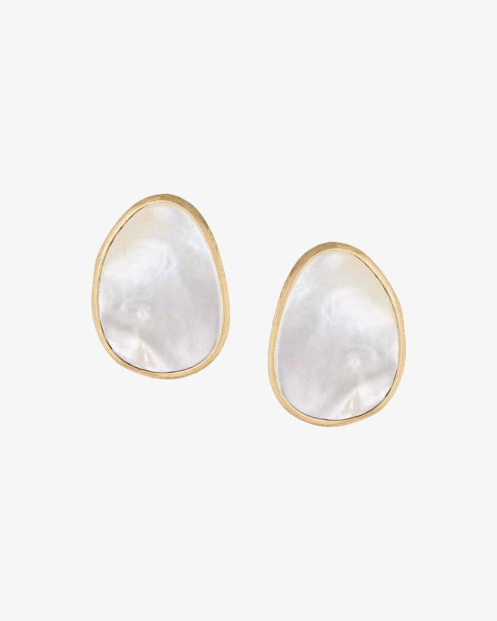 Marco Bicego 'Lunaria' Collection Mother of Pearl Stud Earrings
