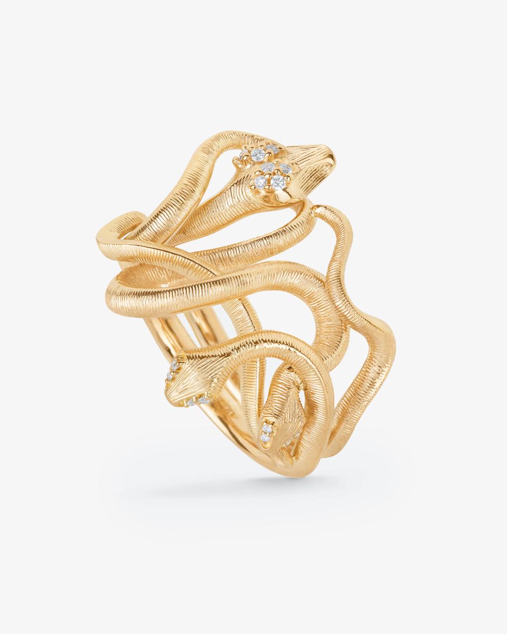 Ole Lynggaard 'Snakes' Medusa Ring