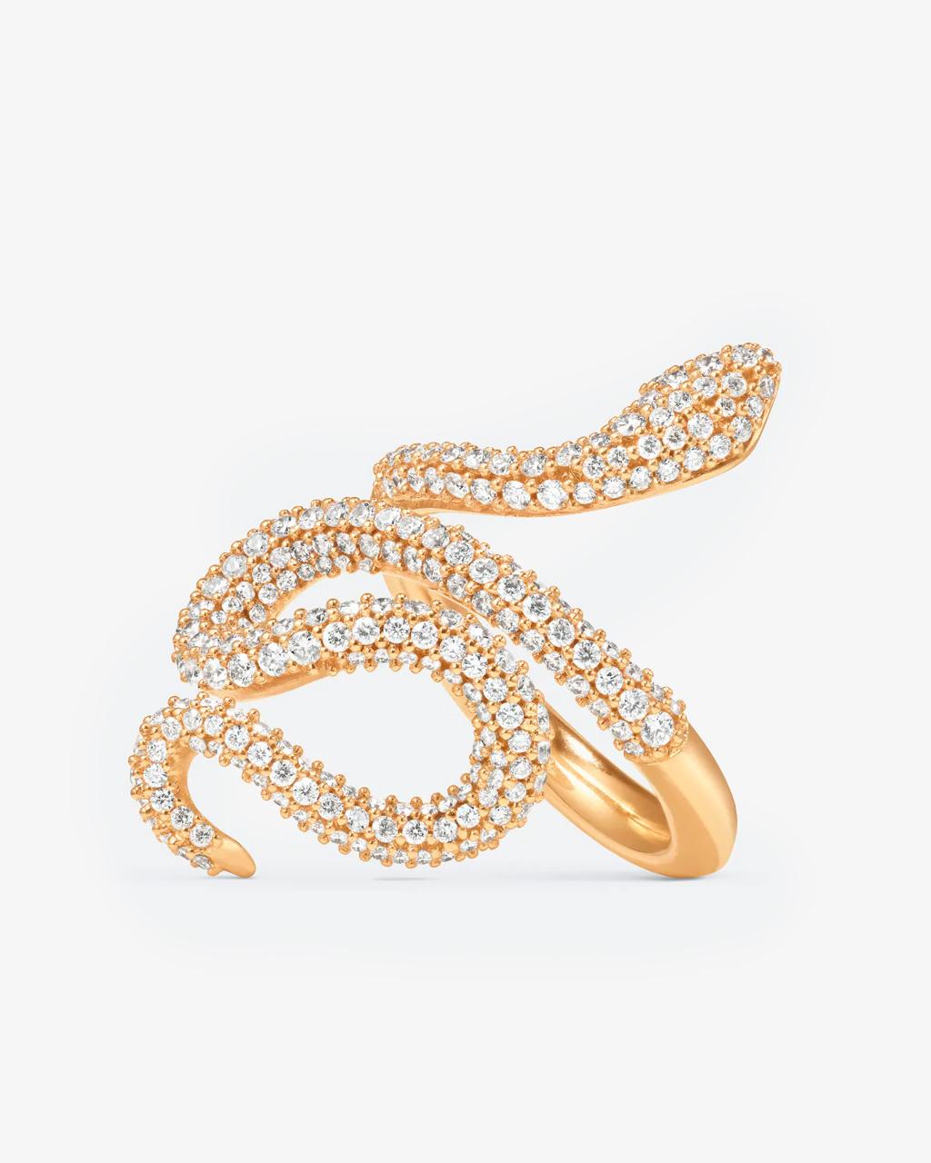 Ole Lynggaard 'Snakes' Pavé Ring