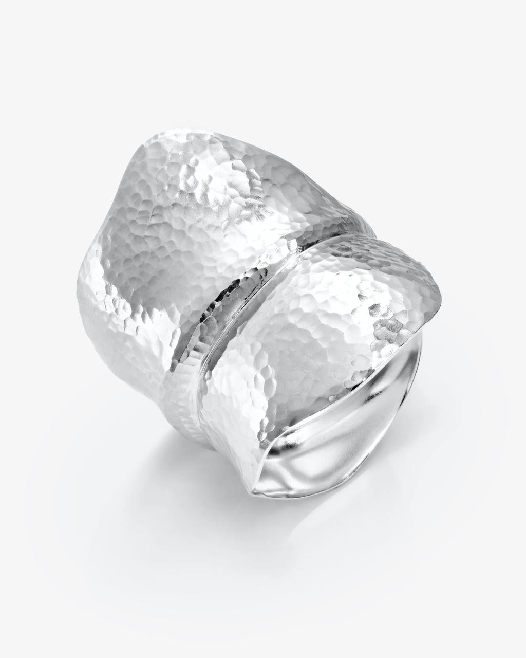 Ole Lynggaard Leaves Large Sterling Silver Ring