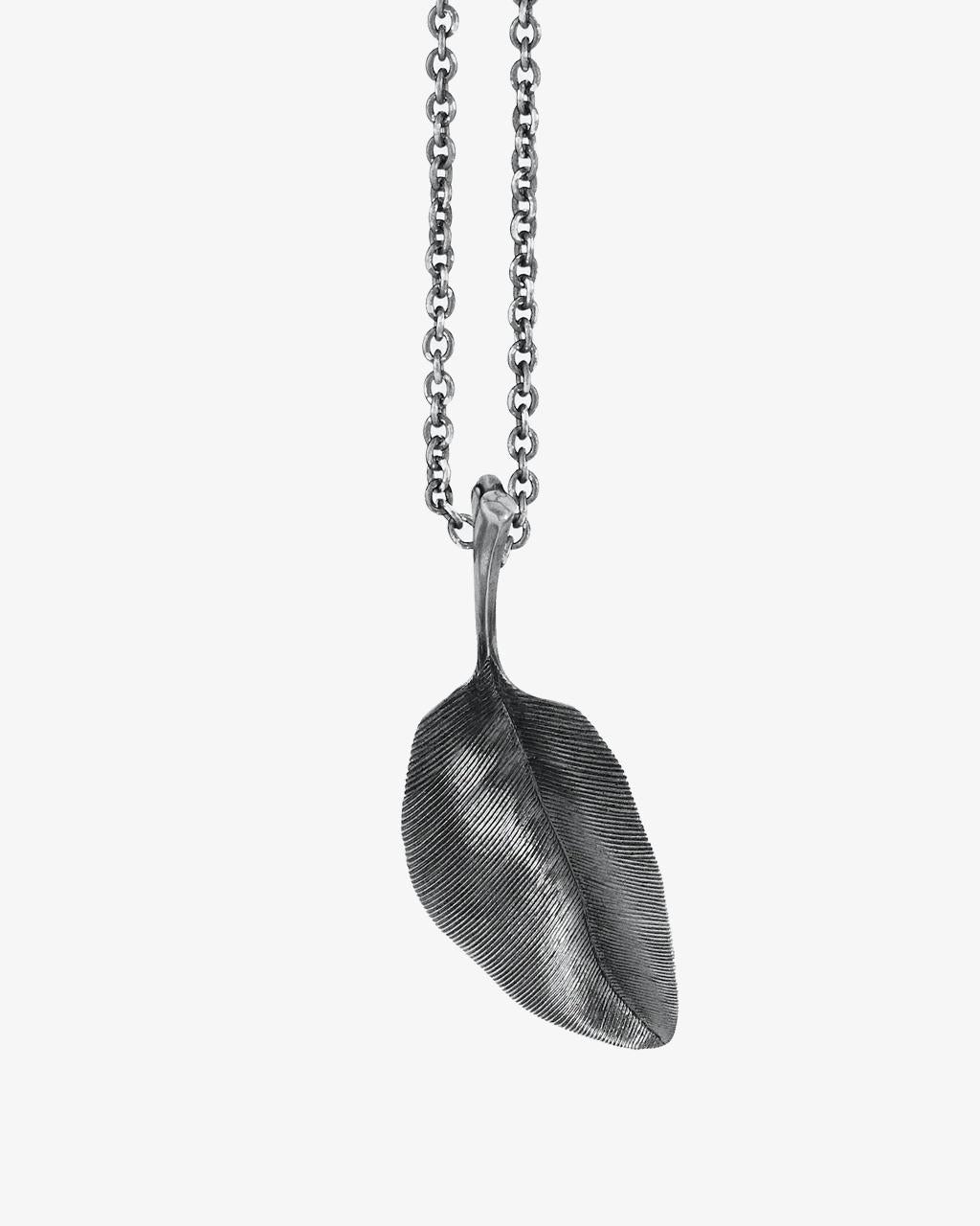 Ole Lynggaard Sterling Silver Round Leaves Pendant