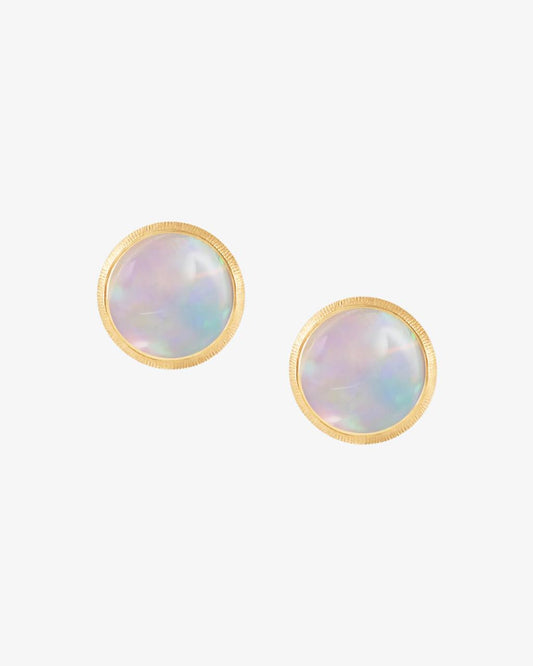 Ole Lynggaard 'Lotus' Opal Ear Studs