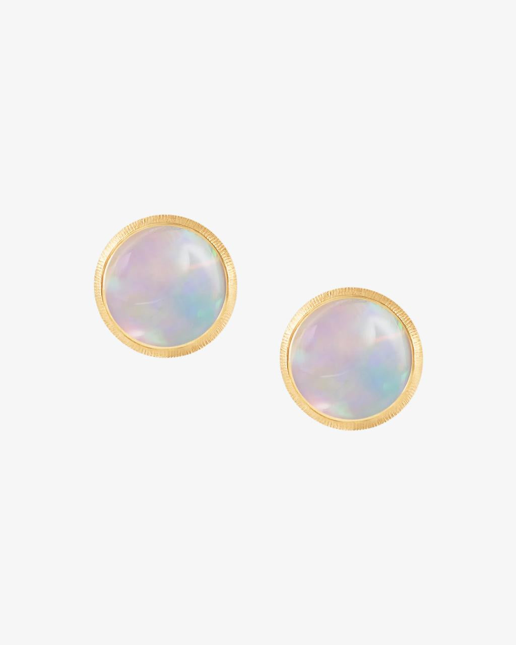 Ole Lynggaard 'Lotus' Opal Ear Studs