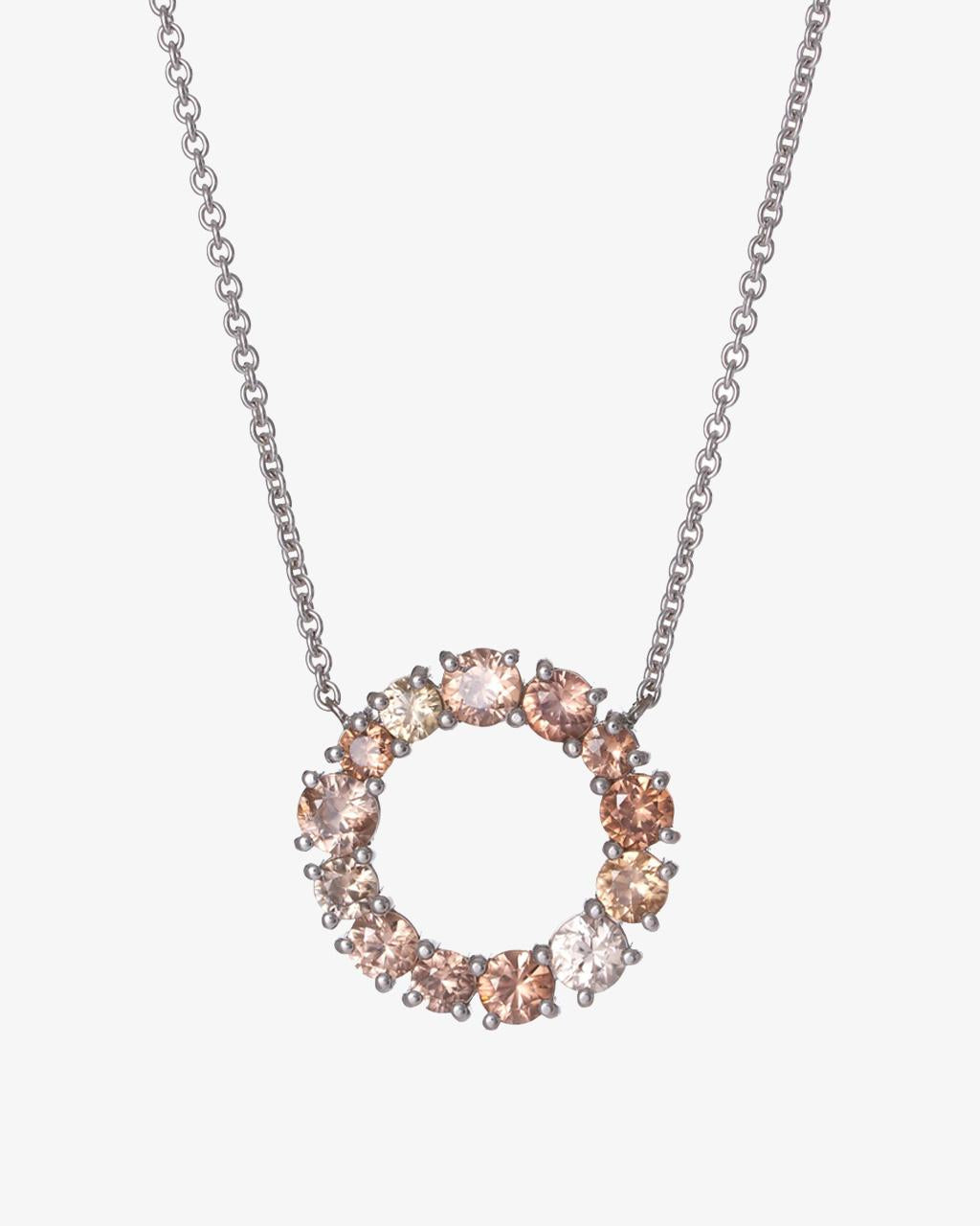 Pink Zircon Pendant
