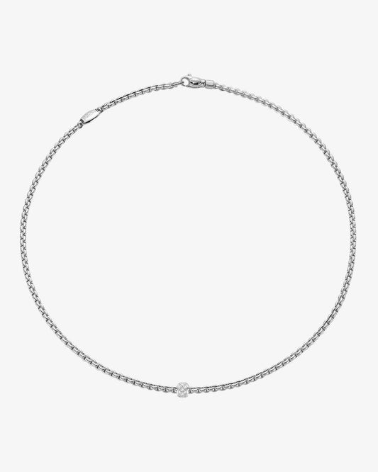 Fope 'Eka Tiny' Collection Diamond Pave Necklace