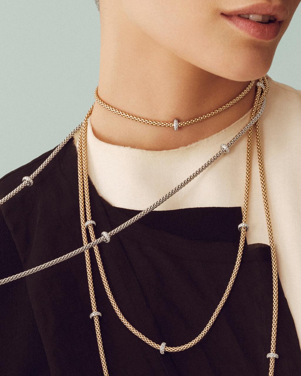 Fope 'Prima' Collection Diamond Necklace