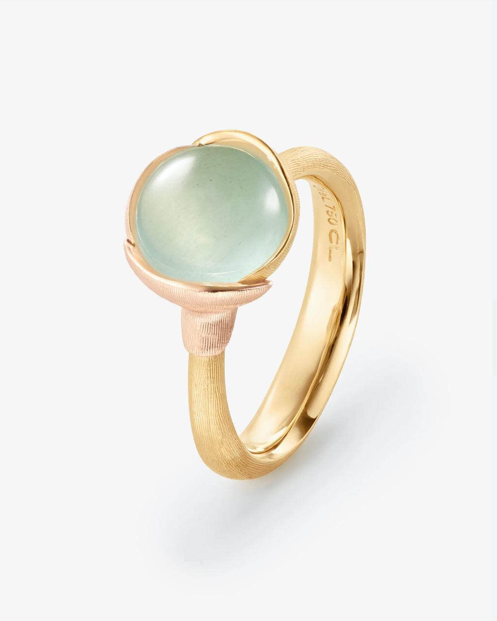 Ole Lynggaard 'Lotus' Aquamarine Ring