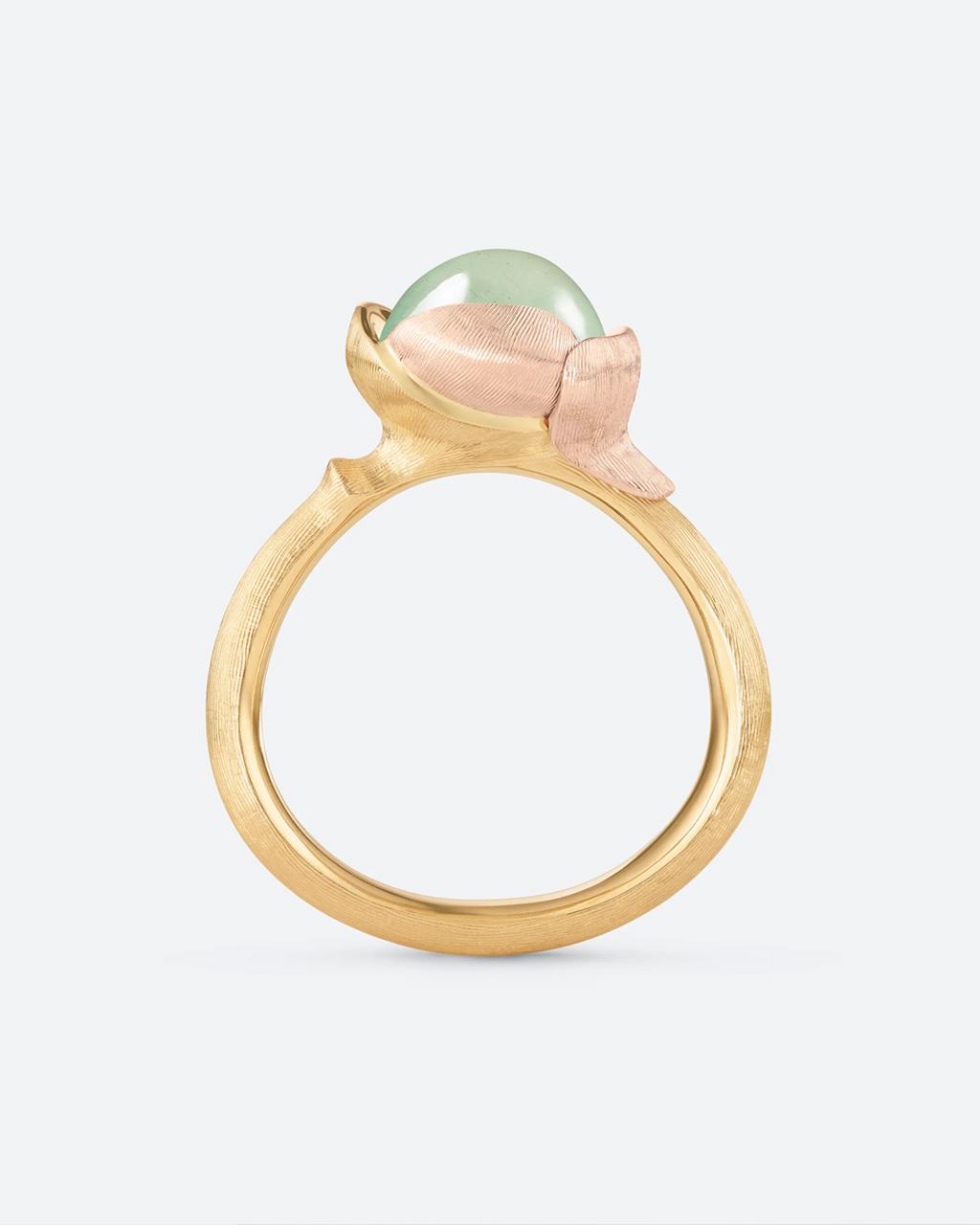 Ole Lynggaard 'Lotus' Aquamarine Ring