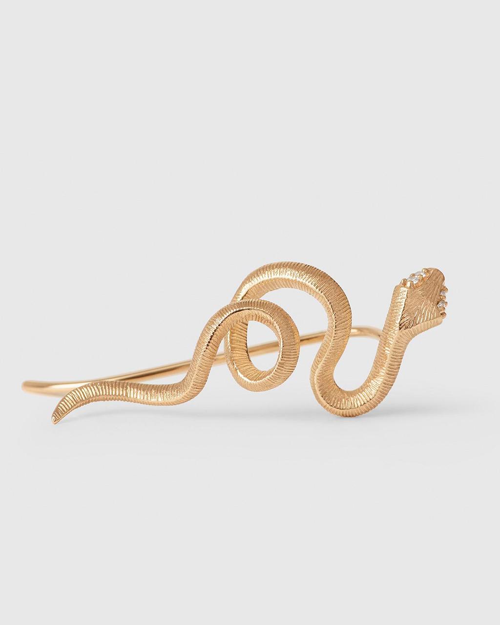 Ole Lynggaard 'Snakes' Single Earring