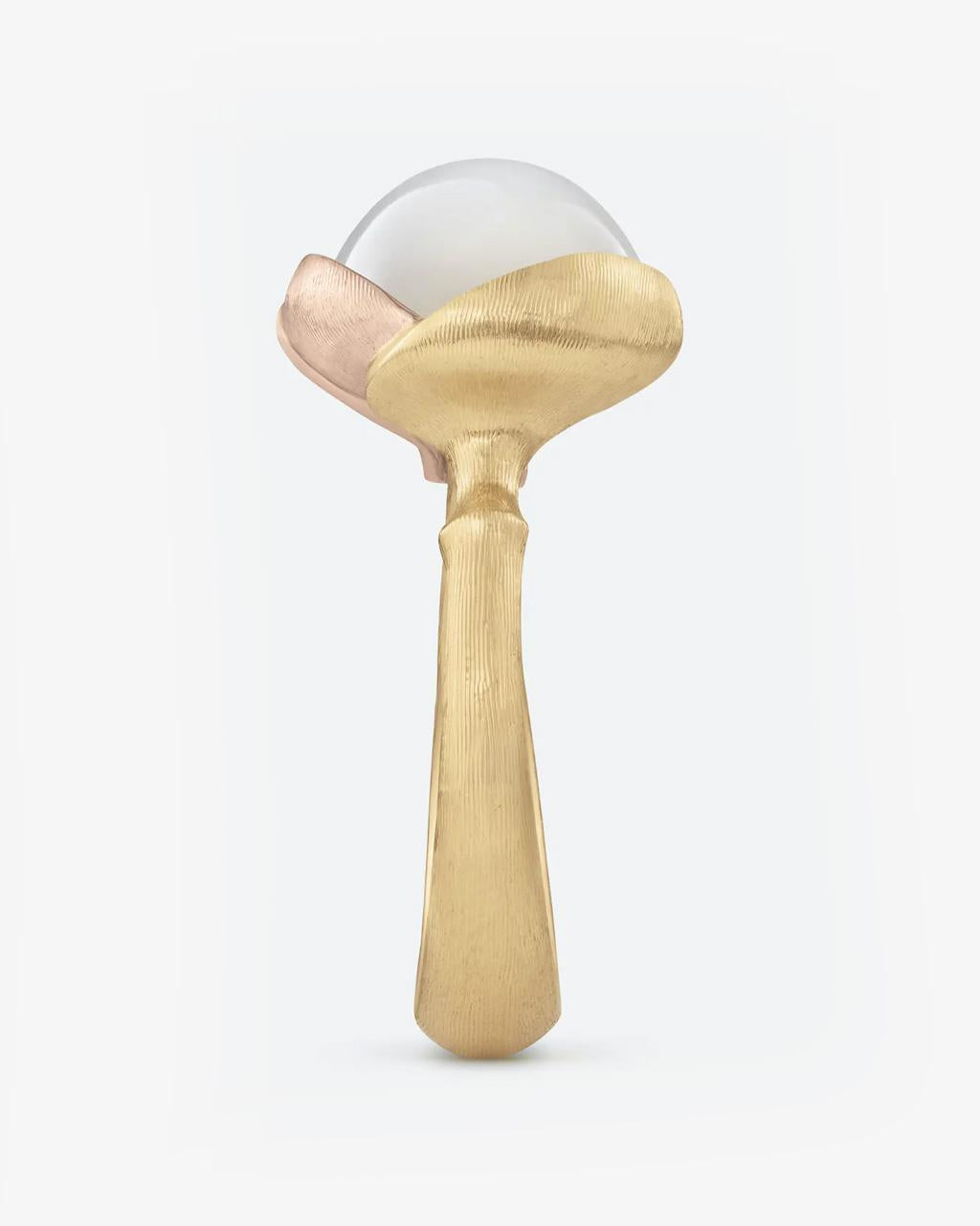 Ole Lynggaard 'Lotus' White Moonstone Ring