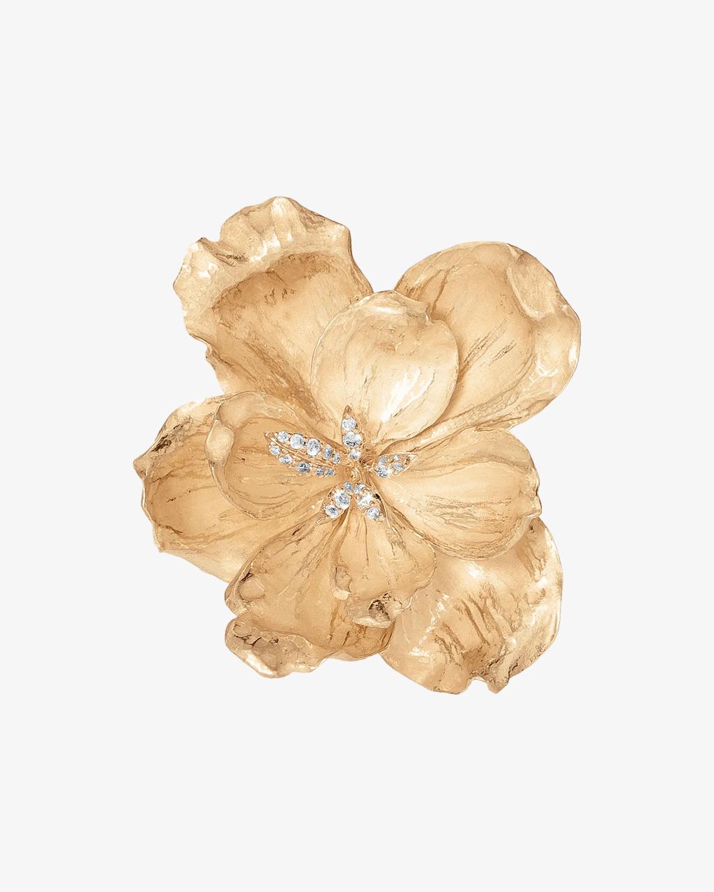 Ole Lynggaard Special Edition Wild Rose Brooch