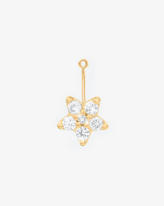Ole Lynggaard Shooting Star Large Single Ear Pendant
