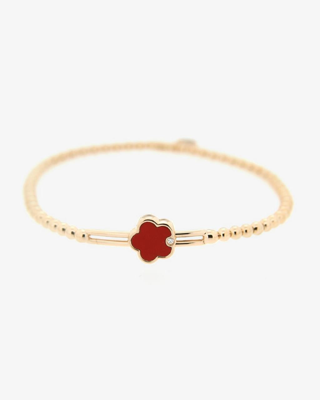 Hulchi Belluni 'Tresore' Collection Coral & Diamond Expandable Bracelet