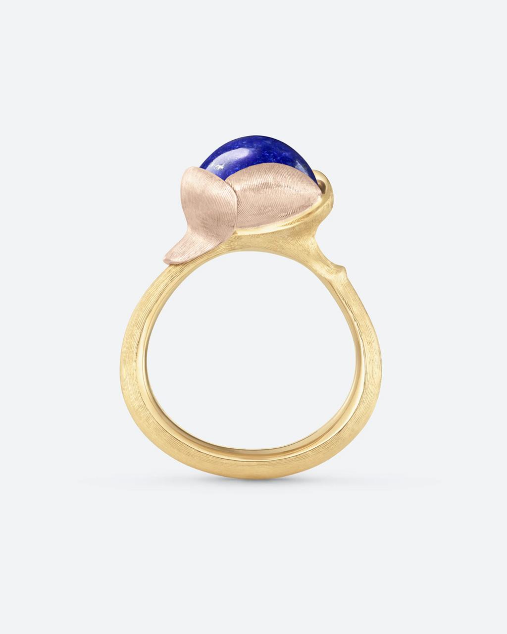 Ole Lynggaard 'Lotus' Lapis Lazuli Ring