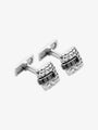 Fope 'Vendôme' Collection Gold Cufflinks with Black Diamonds