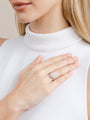 Diamond Halo Engagement Ring
