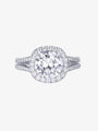 Diamond Halo Engagement Ring