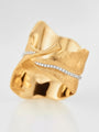 Ole Lynggaard Leaves Diamond Ring Large