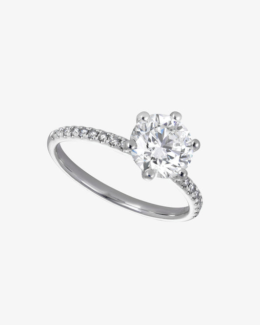 Round Brilliant Cut Diamond Ring