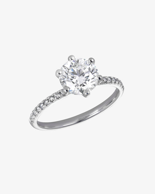 Round Brilliant Cut Diamond Ring