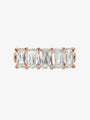 ASHOKA® Half Band Diamond Ring