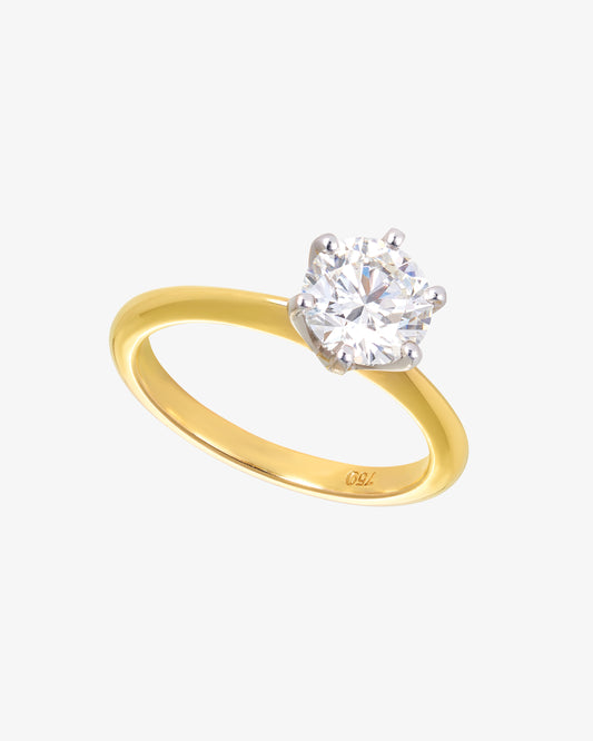 Round Brilliant Cut Diamond Ring