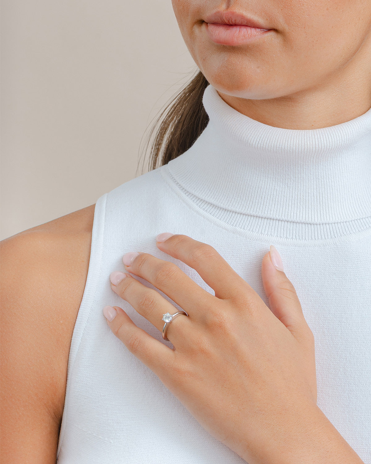 0.60ct Diamond Engagement Ring