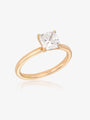 1.51ct Cushion Diamond Claw Set Engagement Ring