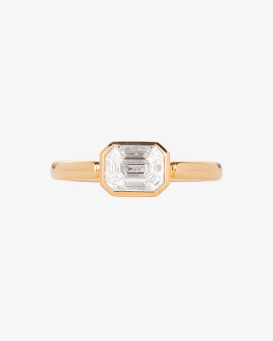 Illusion Set Diamond Ring