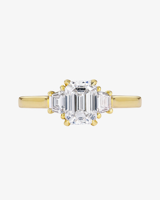 Diamond Trilogy Engagement Ring