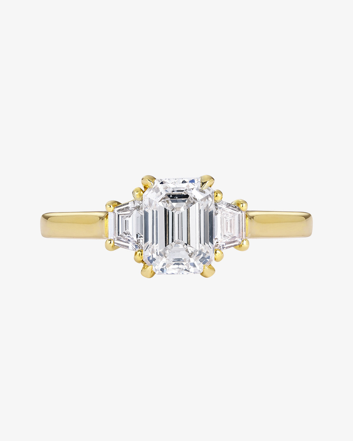 Diamond Trilogy Engagement Ring
