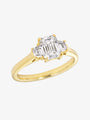 Diamond Trilogy Engagement Ring