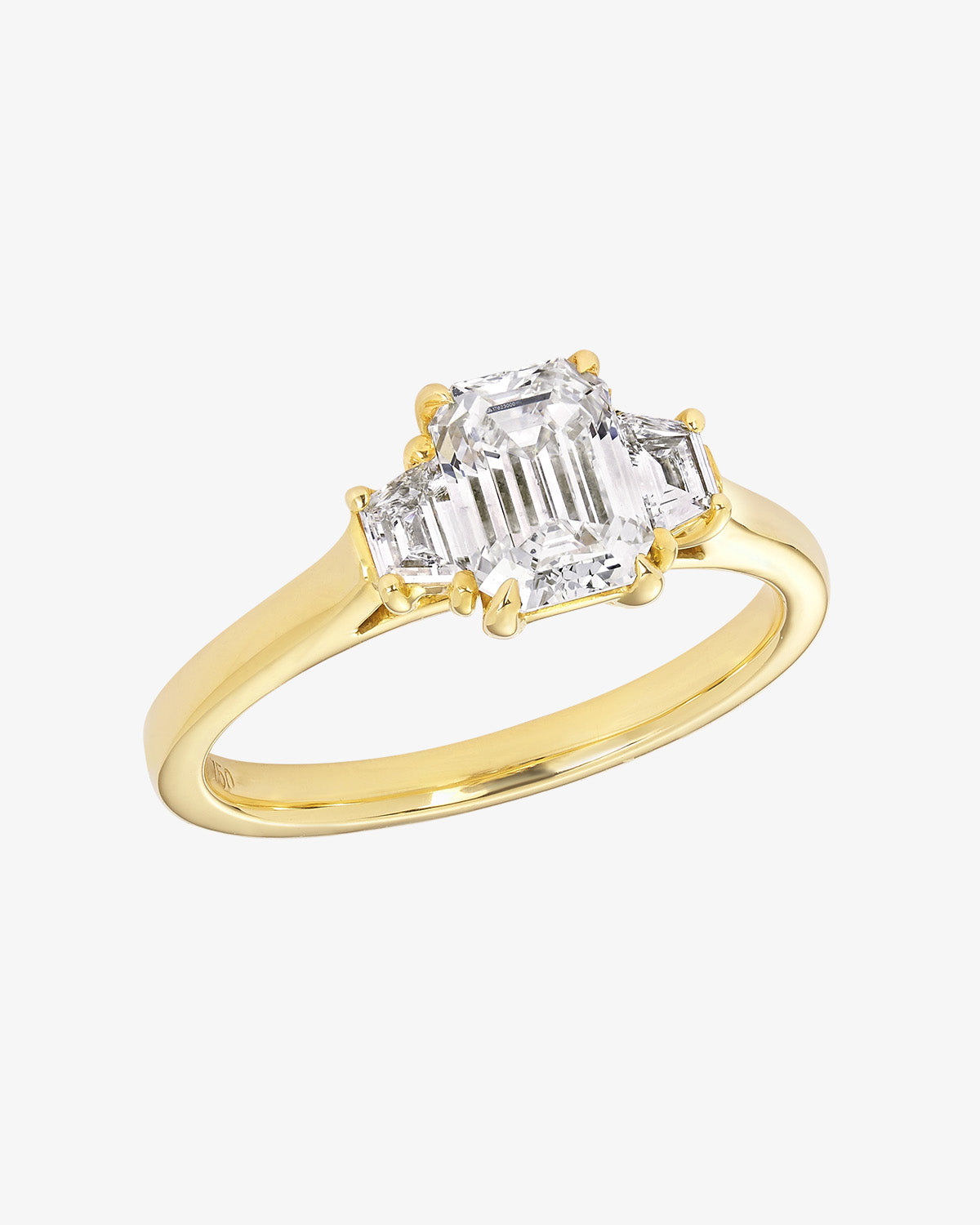 Diamond Trilogy Engagement Ring