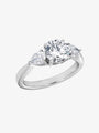 Diamond Trilogy Engagement Ring
