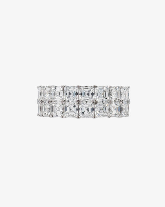 Asscher Cut Diamond Ring