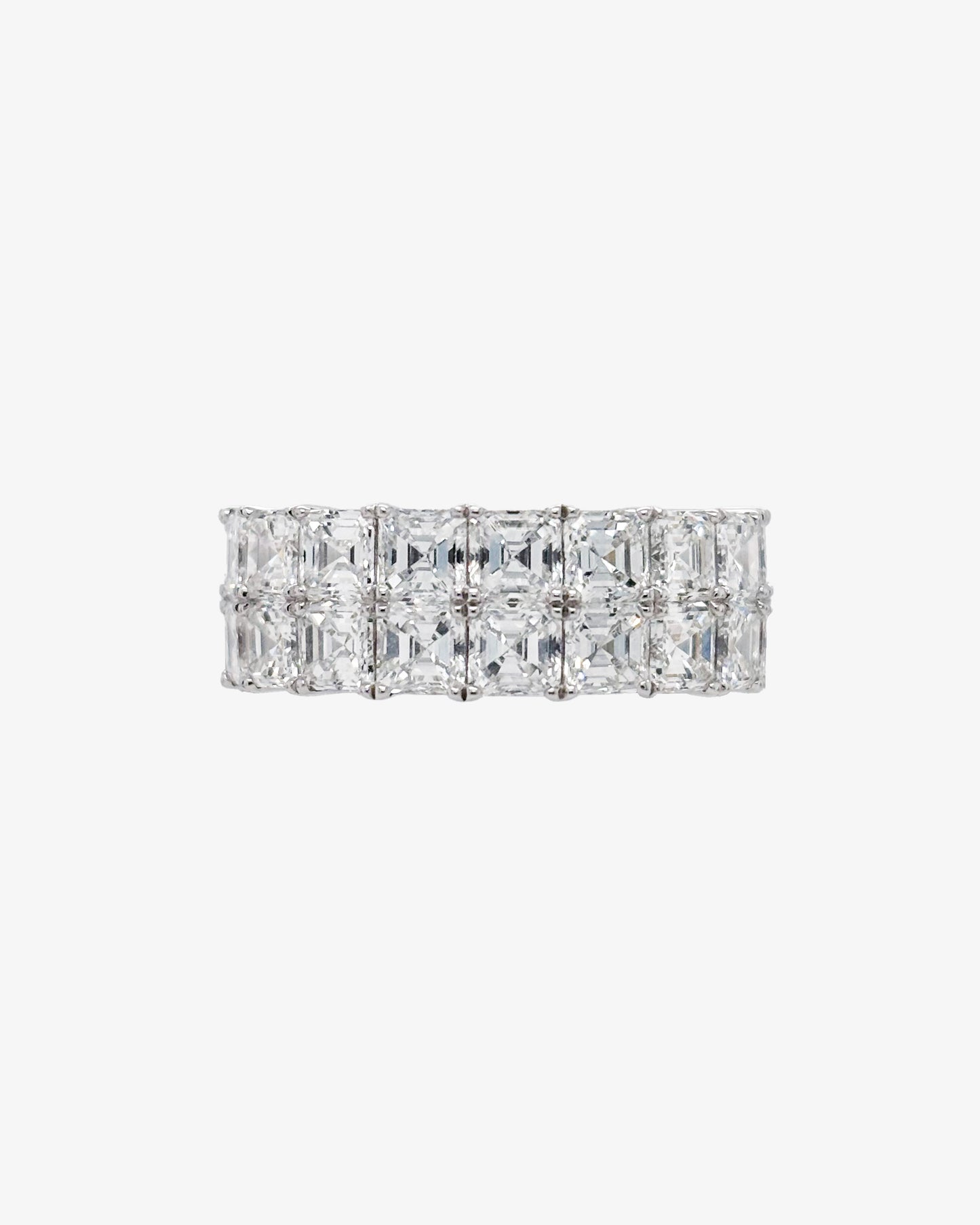 Asscher Cut Diamond Ring