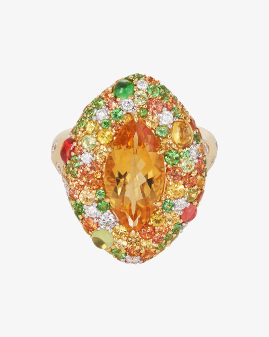 3.56ct Citrine Ring