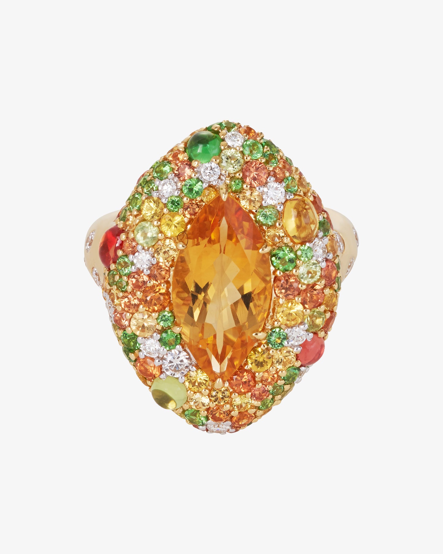 3.56ct Citrine Ring