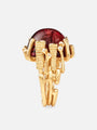 Ole Lynggaard 'BoHo' Ring with Cerise Tourmaline and Diamonds