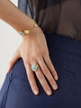 Marco Bicego 'Lunaria' Collection Aquamarine Ring