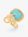 Ole Lynggaard Snakes Turquoise Ring