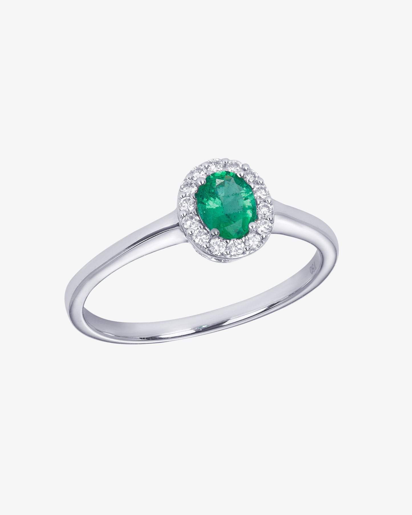 Emerald and Diamond Ring