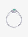 Emerald and Diamond Ring
