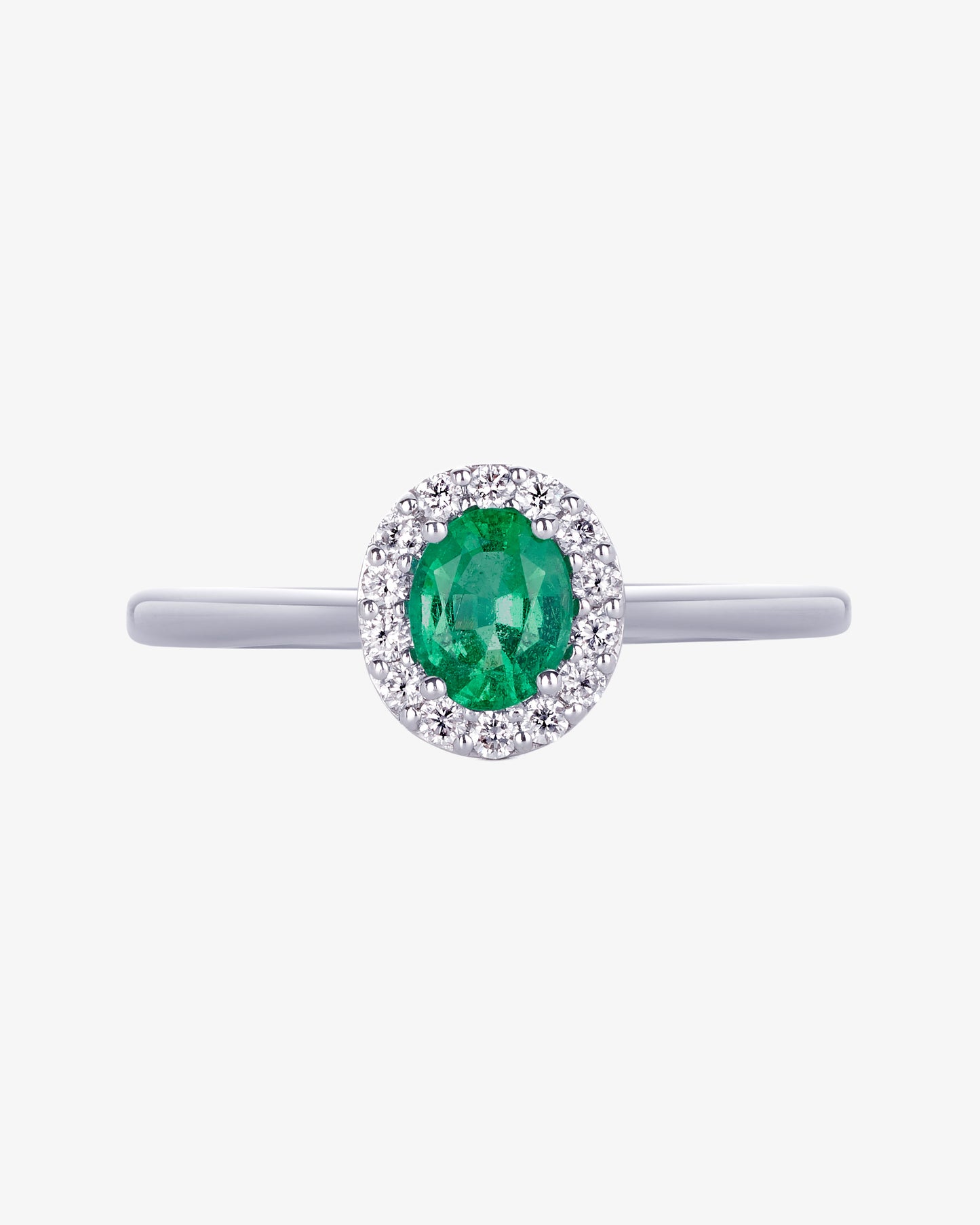 Emerald and Diamond Ring
