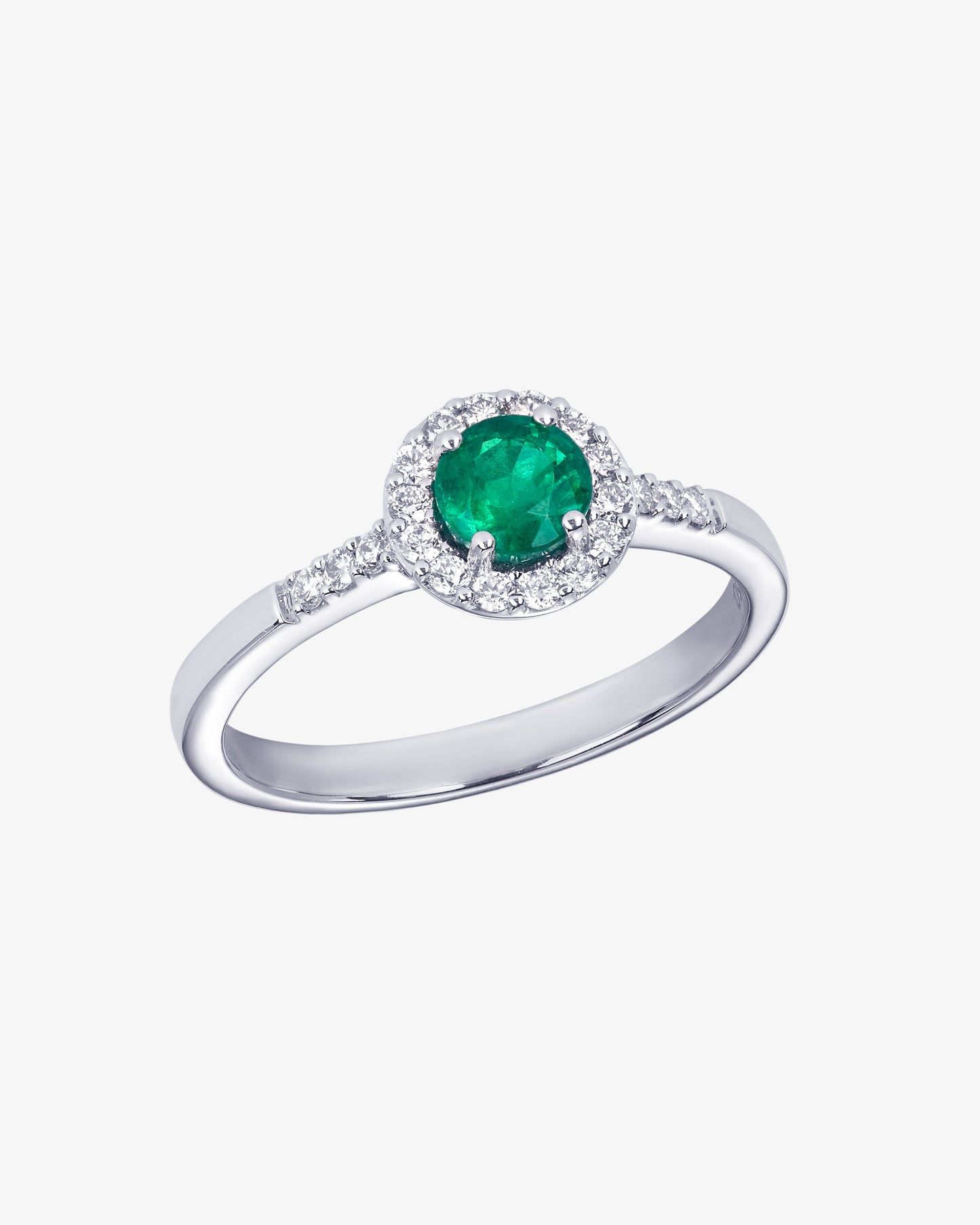 Emerald and Diamond Ring