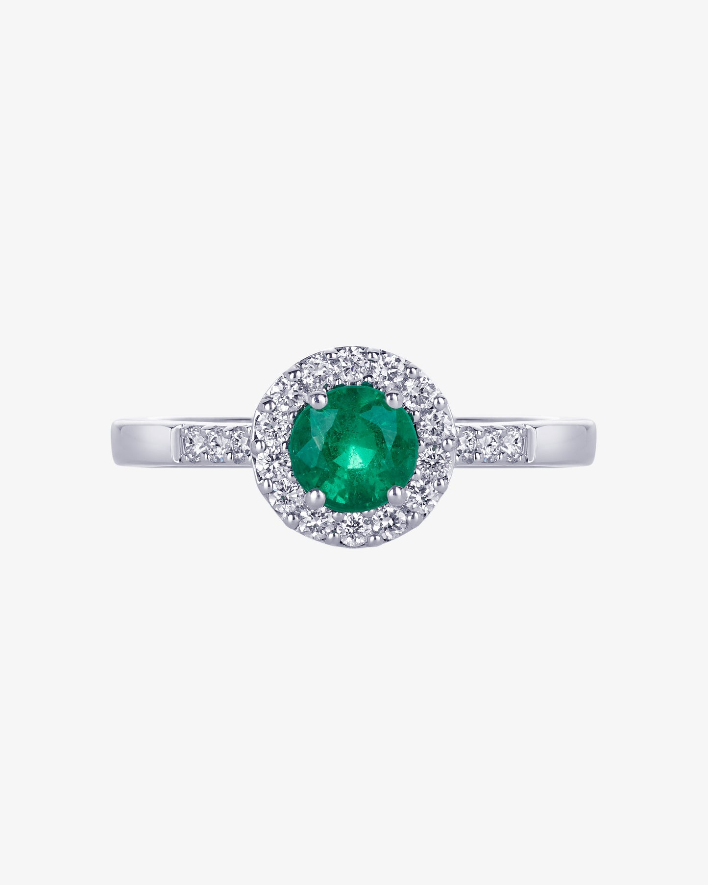 Emerald and Diamond Ring