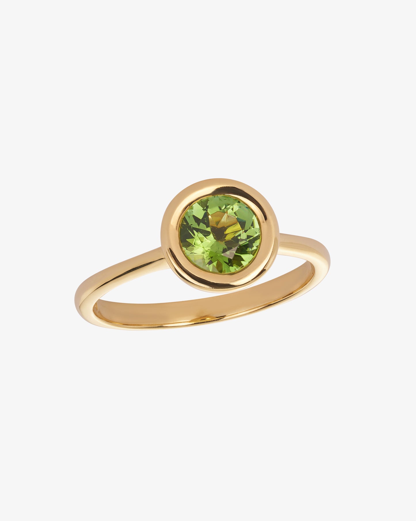 Green Tourmaline Ring