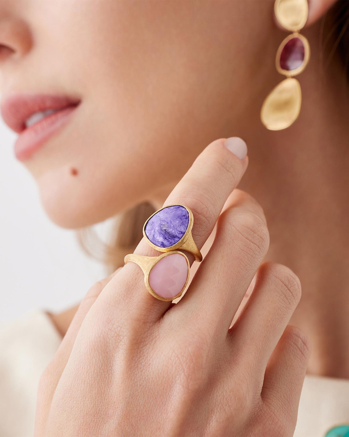 Marco Bicego 'Lunaria' Colour Collection Ring