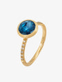 Marco Bicego 'Jaipur' London Blue Topaz Ring