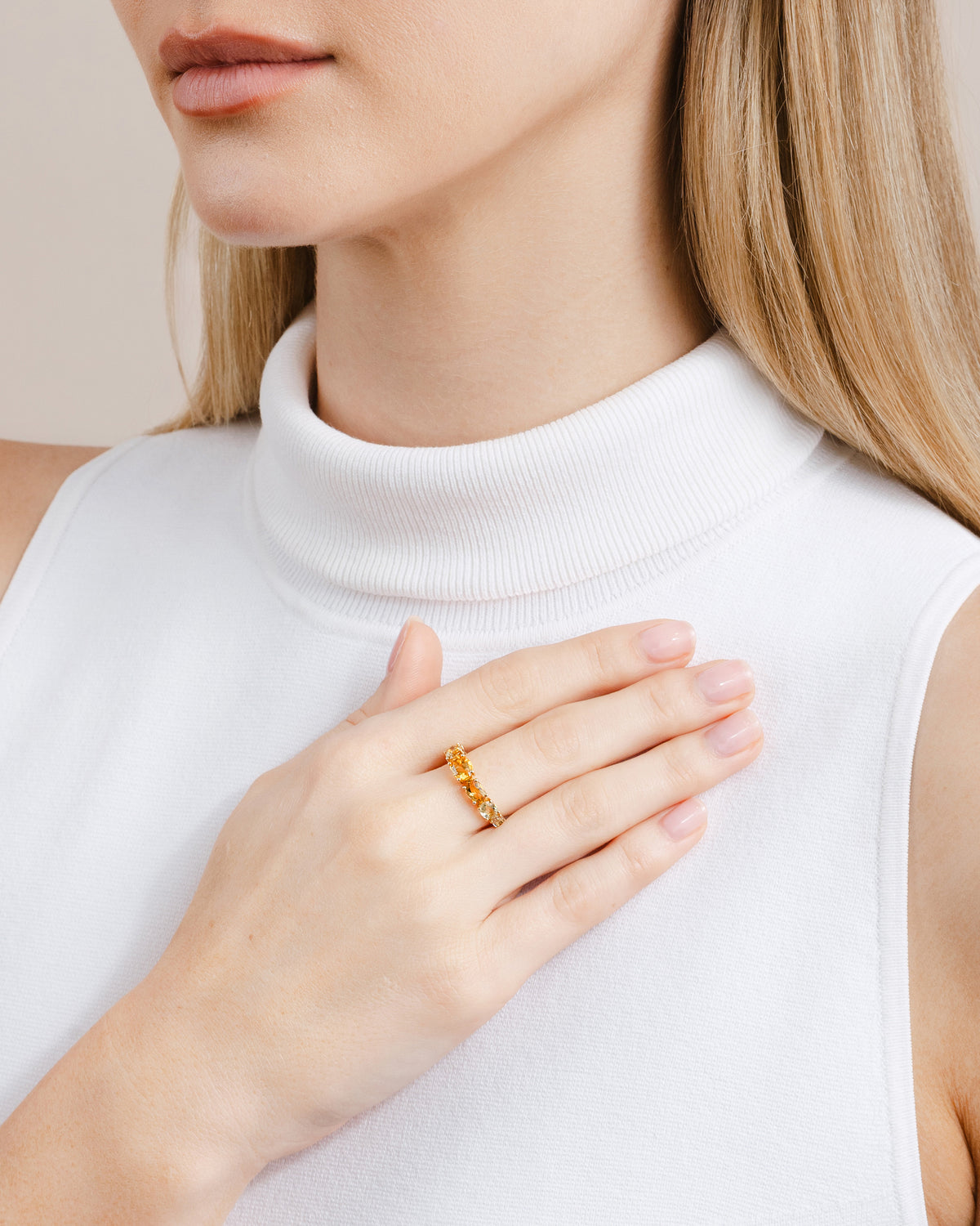 Yellow and Green Ring
